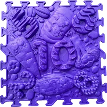 Ortonature - ortopedická podlaha Pojďme hrát matematiku 10 měkká Tmavě fialová