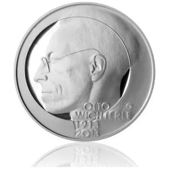 2013 - Stříbrná mince Otto Wichterle, Proof