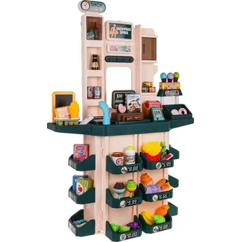 Dětská kuchyňka Obchod s Funkcí Světel a Zvuků + Příslušenství