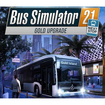 Hra pro PlayStation 5 Bus Simulator 21 Next Stop – Gold UpgradeDLC PS5 Kod Klucz PlayStation 5 (PS5) digitální verze