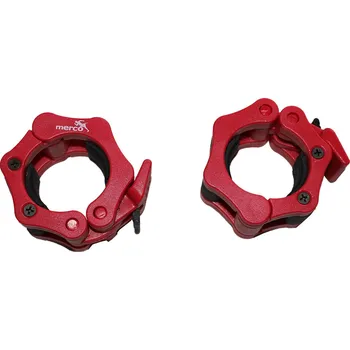 Objímka pro činku Merc sport Rychlouzávěr na osu činky Merco červený