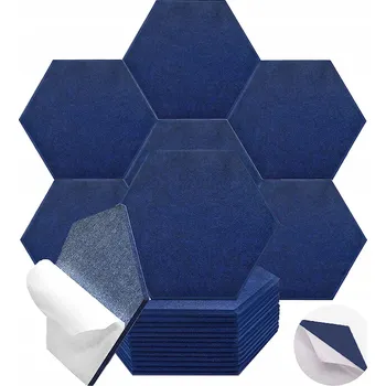 SAMOLEPICÍ AKUSTICKÉ PANELY MODRÉ 30X26