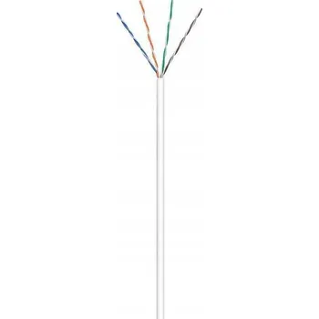 Síťový kabel MicroConnect U/UTP CAT6 100m Bílý LSZH
