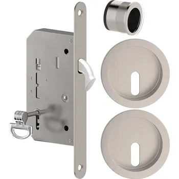 Zámek PO - sestava nikl broušený ZOKKN Satén