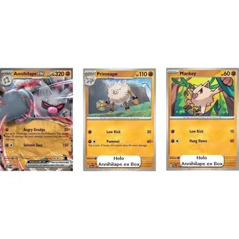 Sběratelská karetní hra Pokémon karta Annihilape ex Holo set