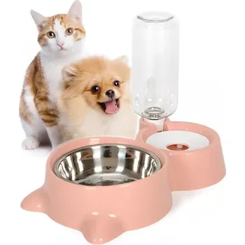 Miska pro psa Sada dvou misek na krmení LGJ Group, plastové, 500 ml