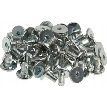 Šroub Šroub švédský nábytkový M6x10 mm 50 kusů