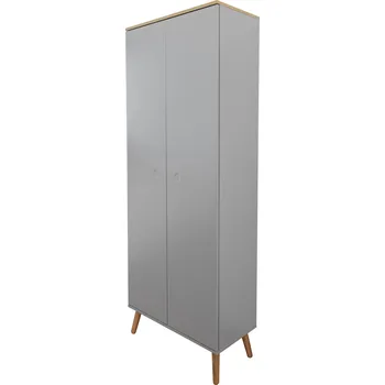 Šatní skříň TENZO Dřevěná skříň DOT šedá 9001632512