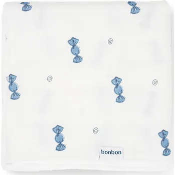 Plena Mušelínová plena bonbon blue candy 70x70 cm