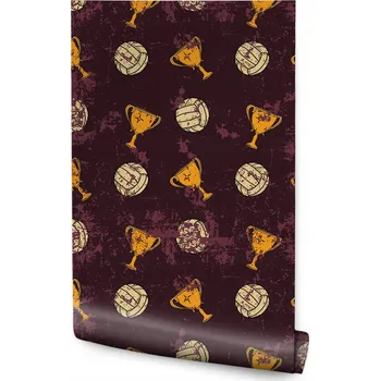 Fototapeta Tapeta pro teenagery SPORT: Síť, poháry, dekorace