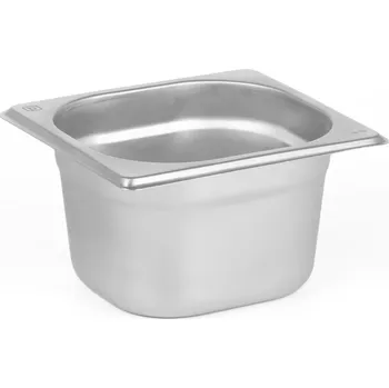 Dóza na potraviny GN nádoba 1/6 Prestona 100 mm nerezová ocel 1,5 l