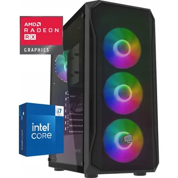 Stolní počítač POČÍTAČ I7 RADEON RX-6600 32GB 512GB SSD WINDOWS 10 Wi-Fi RGB