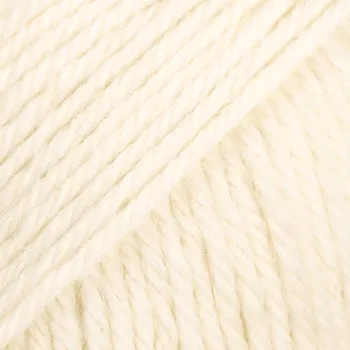 Volný čas Příze DROPS Fiesta uni colour 01 - smetanová