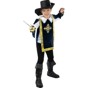 Karnevalový kostým Funiglobal - Kostým mušketýra pro chlapce - 10-12 years