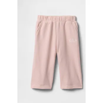 Kojenecké oblečení GAP Baby široké tepláky - Holky GAP růžová 3250536
