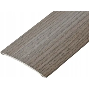 přechodová lišta Prahová lišta lepená hliníková 100 cm DUB VERDEN dilatační lišta 8 cm