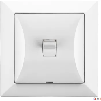 vypínač Spínací zvonkový vypínač OPAL-BIS bílý béžový