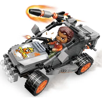 ostatní stavebnice Qman Mine City Police W11011-2 Úniková motokára