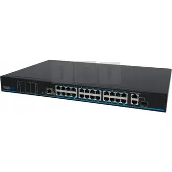 Switch PoE FastEthernet Switch VONT-SP1124L OPTIVA