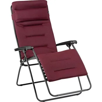 Křeslo Relaxační křeslo Lafuma Mobilier RSX Clip XL AirComfort červená Bordeaux