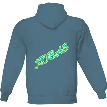 Pánská mikina Pánská mikina s kapucí s potiskem Kobas FB pánské