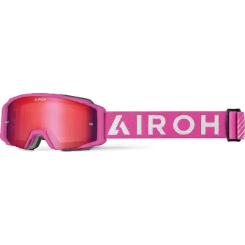 Motocyklové brýle BLAST XR1 PG - růžové off-road brýle AIROH