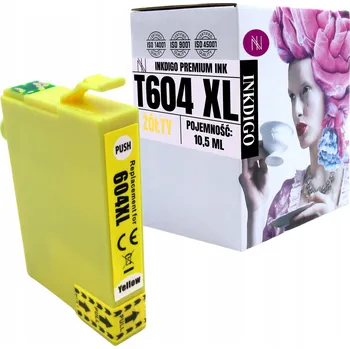 Žlutá inkoustová kazeta Inkdigo pro tiskárny Epson