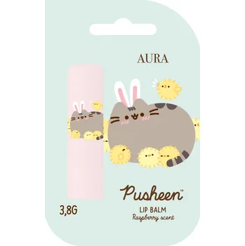 Přípravek na rty PUSHEEN Ochranný balzám na rty - malinový