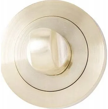 Dveřní kování Vnitřní klika Matoga Štítek kulatý, Štítek s WC zámkem