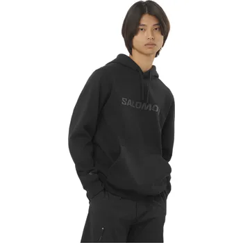 Pánská mikina Salomon Big Logo Hoodie M LC2525200 - deep black L