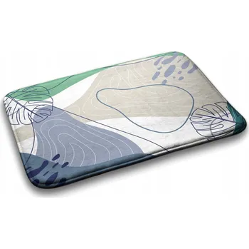 Koupelnová předložka Absorpční koupelnová předložka - Abstraktní geometrie