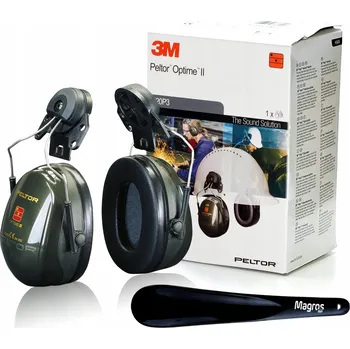 Chránič sluchu Sluchátka s ochranou proti hluku 3M Mušlové chrániče sluchu na helmu 3M OPTIME II H520P3E