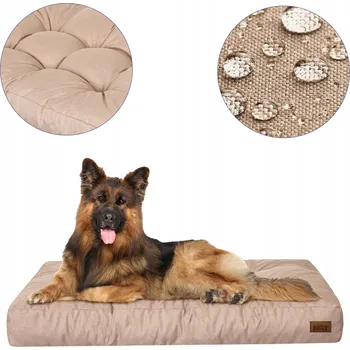 Pelíšek pro psa Matrace pro psy PillowPrim béžová 120 cm x 90 cm