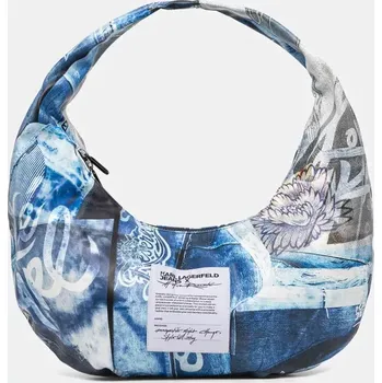 Kabelka Kabelka Karl Lagerfeld Jeans modrá barva, A1W30513 57X, vel. ONE SIZE