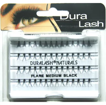 Umělé řasy Řasy ARDELL Duralash Natural, trsy střední, 10 mm