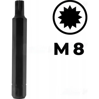 Bit BIT KONCOVKA SPLINE M8 délka 75mm S2 FR0487