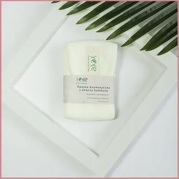 Čelenka Kosmetická čelenka z bambusových vláken ecru Yeye