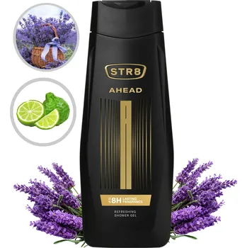 Sprchový gel STR8 PÁNSKÝ SPRCHOVÝ GEL AHEAD DO KOUPELE INTENZIVNÍ OSVĚŽUJÍCÍ 400 ml