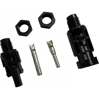 Elektrická zásuvka SADA MC4 STAUBLI KONEKTOR (ZÁSTRČKA + ZÁSUVKA) PRO ROZVADĚČ