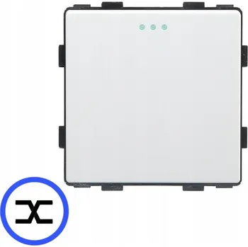 vypínač Křížový vypínač světla, mechanická vložka, bílý # RTX SH