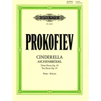 Sergej Prokofjev: Thirteen Pieces from Cinderella (noty na klavír)
