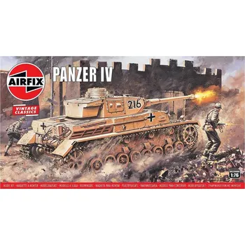 Plastikový model Panzer IV (Airfix 1:76)