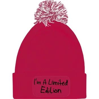 Čepice Kulich s potiskem I am a limited edition černá