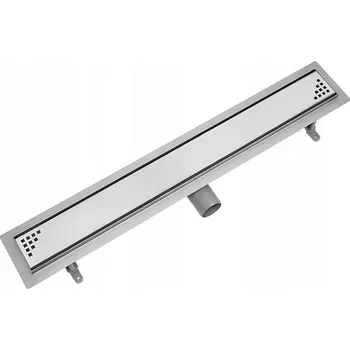 Sifon Lineární odtok klasický VOGI Quadro 50 cm NÍZKÝ SIFON fi 50 ocel