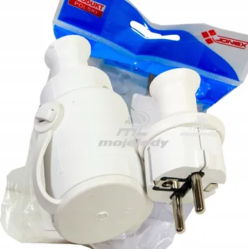 Elektrická zásuvka Hermetická elektrická lišta MojeLedy bílá