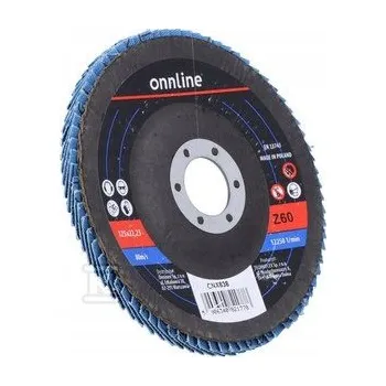 Brusný kotouč Lamelový brusný kotouč OCEL/NEREZ 125x22 G60 ZIRKON