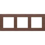 Trojitý Rámeček Kontakt-simon hnědý