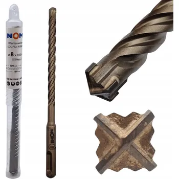 Vrták Vrták tvrdokovový SDS-Plus ARNOLD 8x160mm, 4břitý, pro betonu NOMI