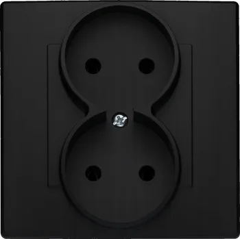 Elektrická zásuvka Elektrická Zásuvka nástěnná Polmark černá