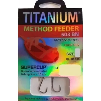 Háčky s návazcem Robinson Titanium 10 ks